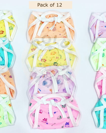 ROLUMOLU New Born Baby Nappies PACK OF 12 - 3