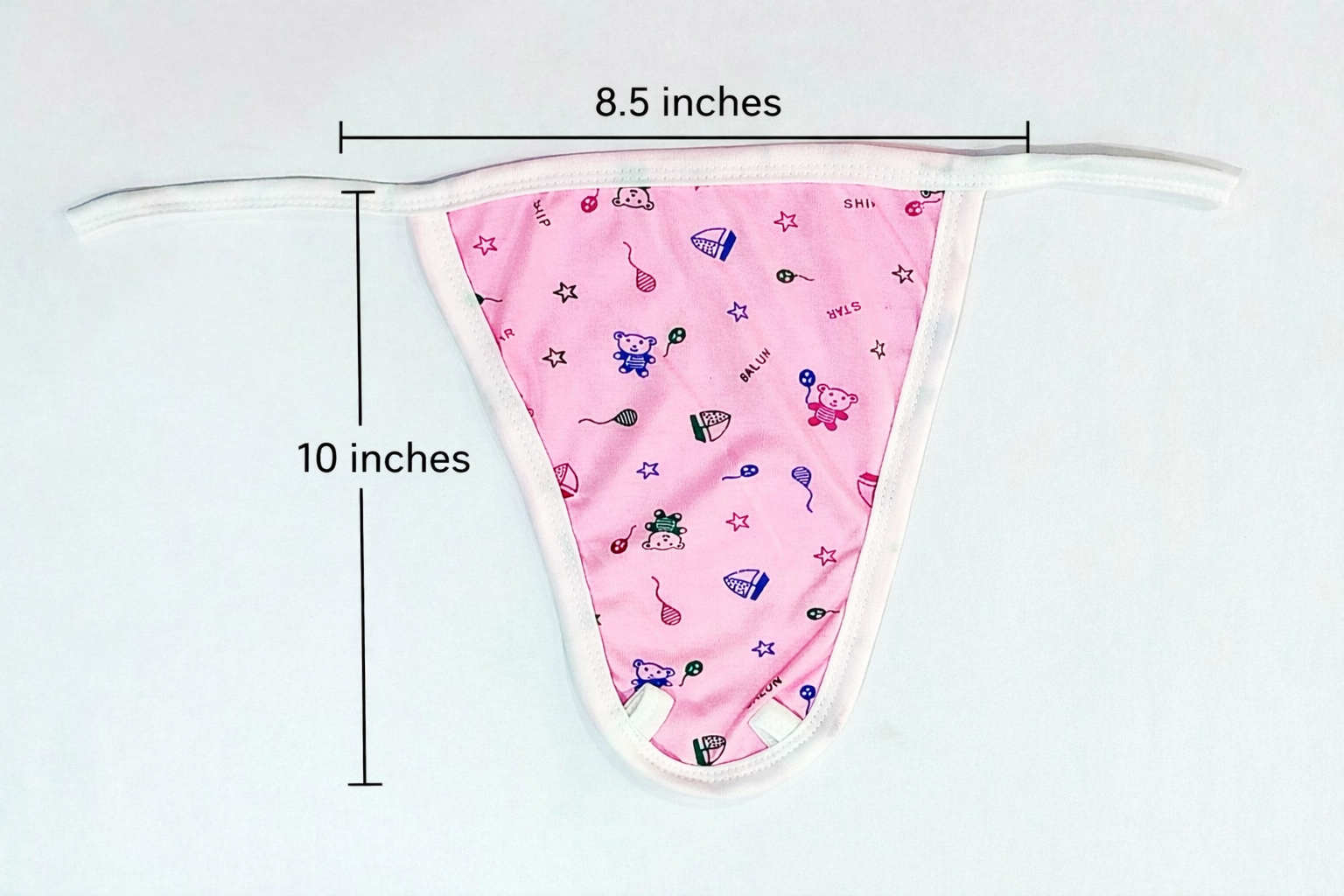 Baby nappy langots: the Comfortable and Eco-friendly Diaper | Pack of 12 | Other - Image 3