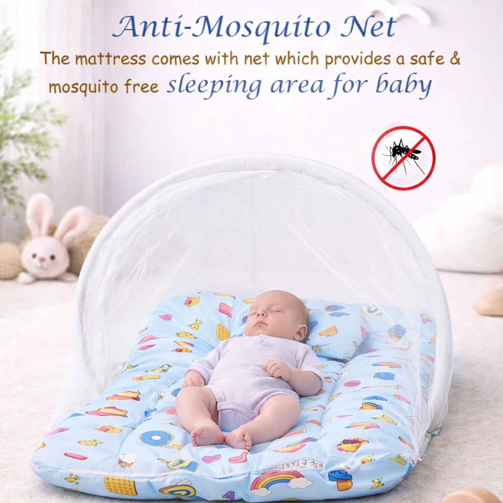 Combo in 2 in 1 | Sleeping Bag for Newborn | Portable Cotton Baby Bedding Set | Unisex Carry Nest & Baby Holder for New Born | Soft & Lightweight Infant Sleep Bag - Image 5