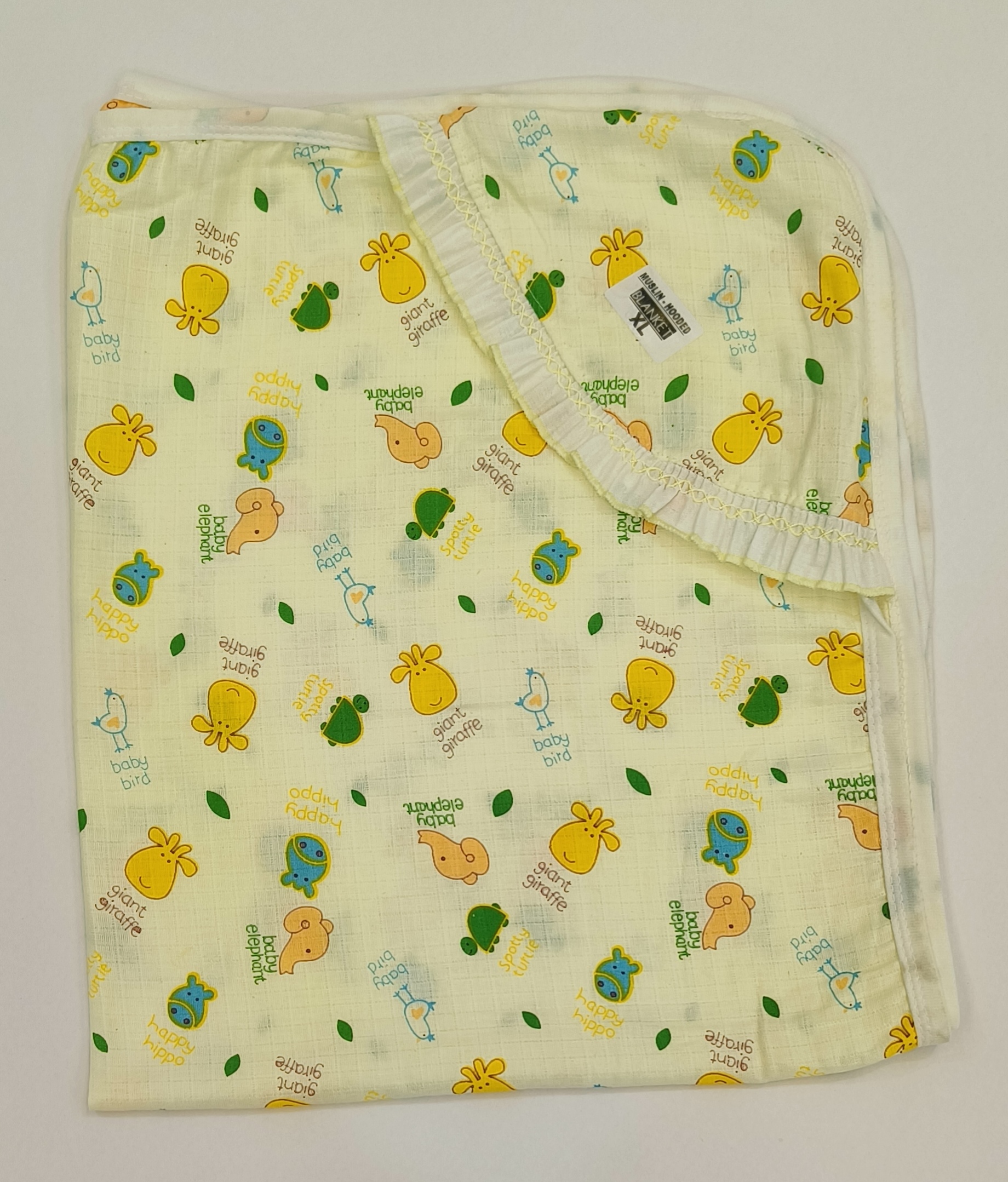 100% Cotton Muslin blanket for new born babies, Size 27 x 33 inch Each | Pack of 3 - Image 3